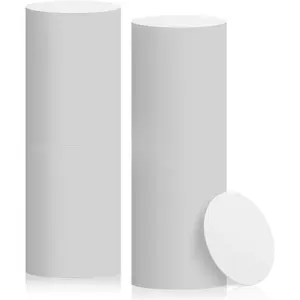 Disposable Paper Bar Coasters 400 count White 4 Inch Coasters for Drinks ,Absorbent & Non Slip for Bars, Restaurants, Family Gathering DIY Crafts Arts Wedding Use (White)