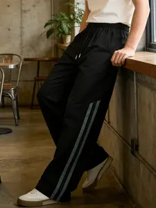 2026 New Summer Men’s Straight Loose Drawstring Pants — casual sports, running, fitness, fashion, outdoor, everyday wear