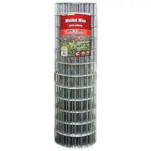 Midwest Air  48 in. x 100 ft. 4 x 2 in. Mesh Galvanized Welded Wire, Mesh Grid