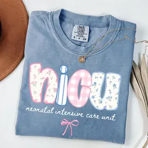 Comfort Colors® NICU Nurse Shirt , Comfort Colors nicu Nurse tee, Cute nicu shirt, NICU Nurse appreciation, baby nurse shirt