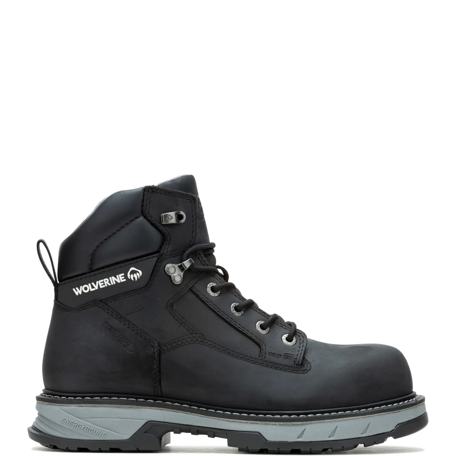 Wolverine Reforce EB DS WP CarbonMax 6" Mens Black Work & Safety Boots