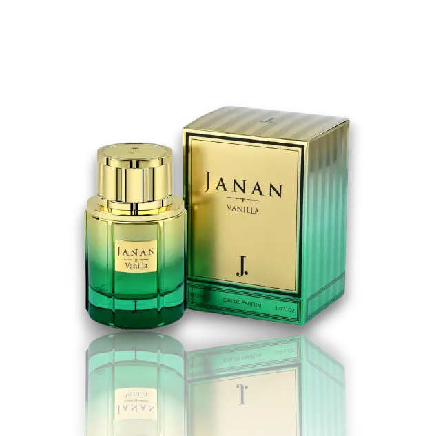 J. Dot | Janan Vanilla Eau De Parfum (EDP Spray) - 100 ML Unisex Fragrance for Unisex Wear, Infused with Chestnut Oils, Pepper Oil & Black LMR