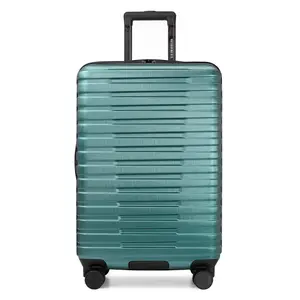 212 MAIN 26 in. Checked Medium Boren Hardside Hardshell Spinner Luggage, Waterproof, Rugged Durability, Teal