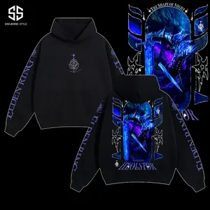 [Soulsborne Style] Vintage Heolstor the Nightlord - Elden Ring Nightreign Unisex Hoodie, Soulsborne Gaming Apparel, Game Shirt, Video Game Clothes, Boy Merch, Gift For Him, Gift For Her, Soulslike Streetwear