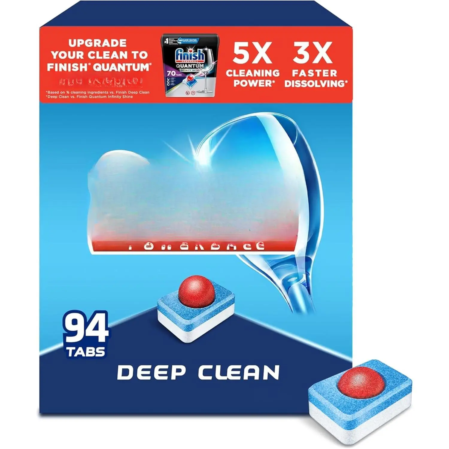 Dishwasher Pods, Dishwasher Tablets Plastic Free,  Scent, 94 Count