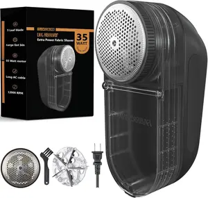 Extra Power Fabric  - 35W Electric Lint Remover for Clothes/Upholstery/Furniture/Couch - Speed of 12000 RPM - Heavy Duty Sweater Shavers to Remove Pilling - Large Fuzz Remover