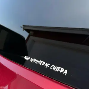 Aqui Anduvieras Culera Window Vinyl Decal Sticker Stylish Car Merch