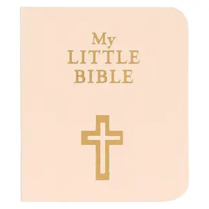 My Little Bible 2” Standard Edition - Selections of Key Verses From Every Book, Tiny Palm-size OT NT Scripture for Ministry Outreach, Classic 1769 KJV Text, 2" x 2.5”, Lt. Taupe