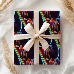 ARC Raiders Inspired Wrapping Paper, Video Game Gift Wrap, Unique Idea Wrapping Gifts For Gamers