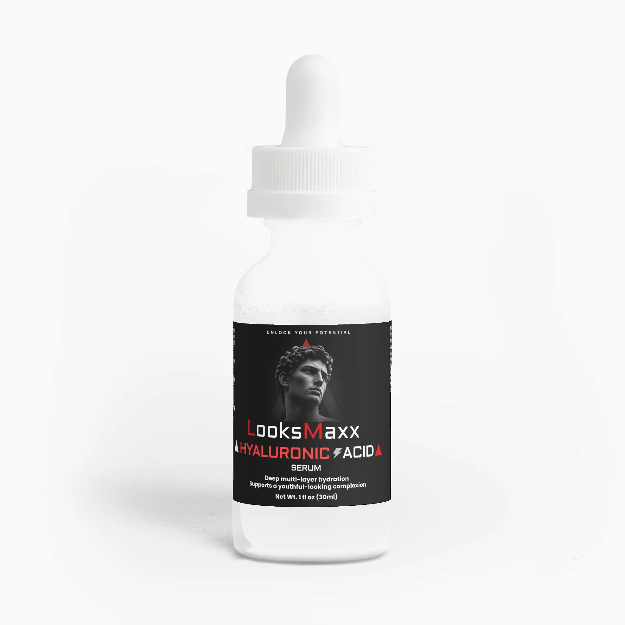 Hyaluronic Acid Serum - Skincare Essence with 4 Types of Hyaluronic Acid for Targeted Hydration and Skin Rejuvenation