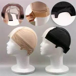 WDBY Beauty Headband Wig Cap – Non-Slip U Part Lace Wig Cap with Adjustable Velvet Wig Grip