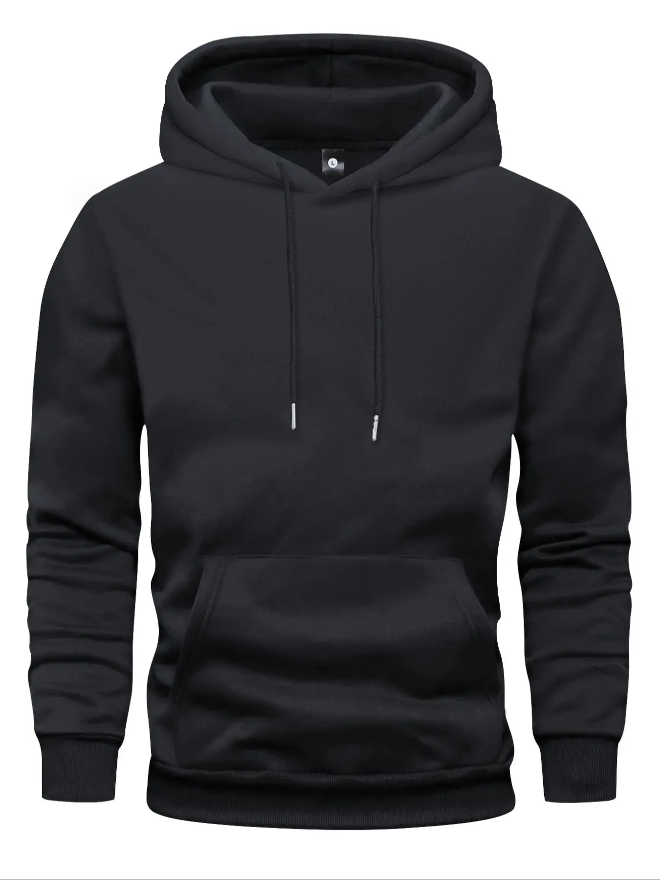 Men's Spring Autumn Thin Long Sleeve Knitted Hoodie, Casual Fashion Kangaroo Pocket Design, Colorblock Style, Perfect for Work Outdoors Golf Fishing, Sweatshirts, Layer, Pullover, Menswear