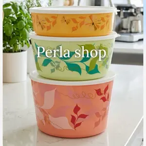 Decorated Ilumina Bowls Set | 26 Cup, 18 Cup & 10 Cup Storage Bowls