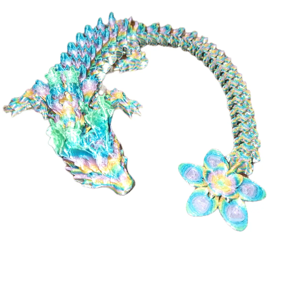 3D Cherry Blossom Dragon Mystery Color