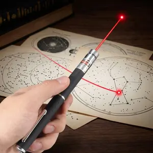 Long Range Laser Pointer with Remote Control, 500m Visible Green Red Blue Purple Beam for Presenting Teaching Pet Toy, Safe Anti-Slip Portable Design for Cats Dogs Training