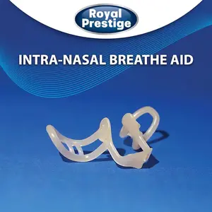 Silicone Anti-snoring Nose Clip, 2 Counts Professional Snore Reducer for Men and Women, Enhances Breathing, No Batteries Needed