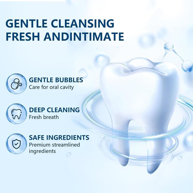 Double Mint Toothpaste 3PCS Set - Refreshing Mint Blend for Fresh Breath & White Teeth - Five Benefits for Oral Hygiene