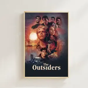 The Outsiders (1983)--Movie Poster