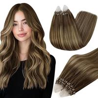 #4/24/4 middle brown with blonde balayage