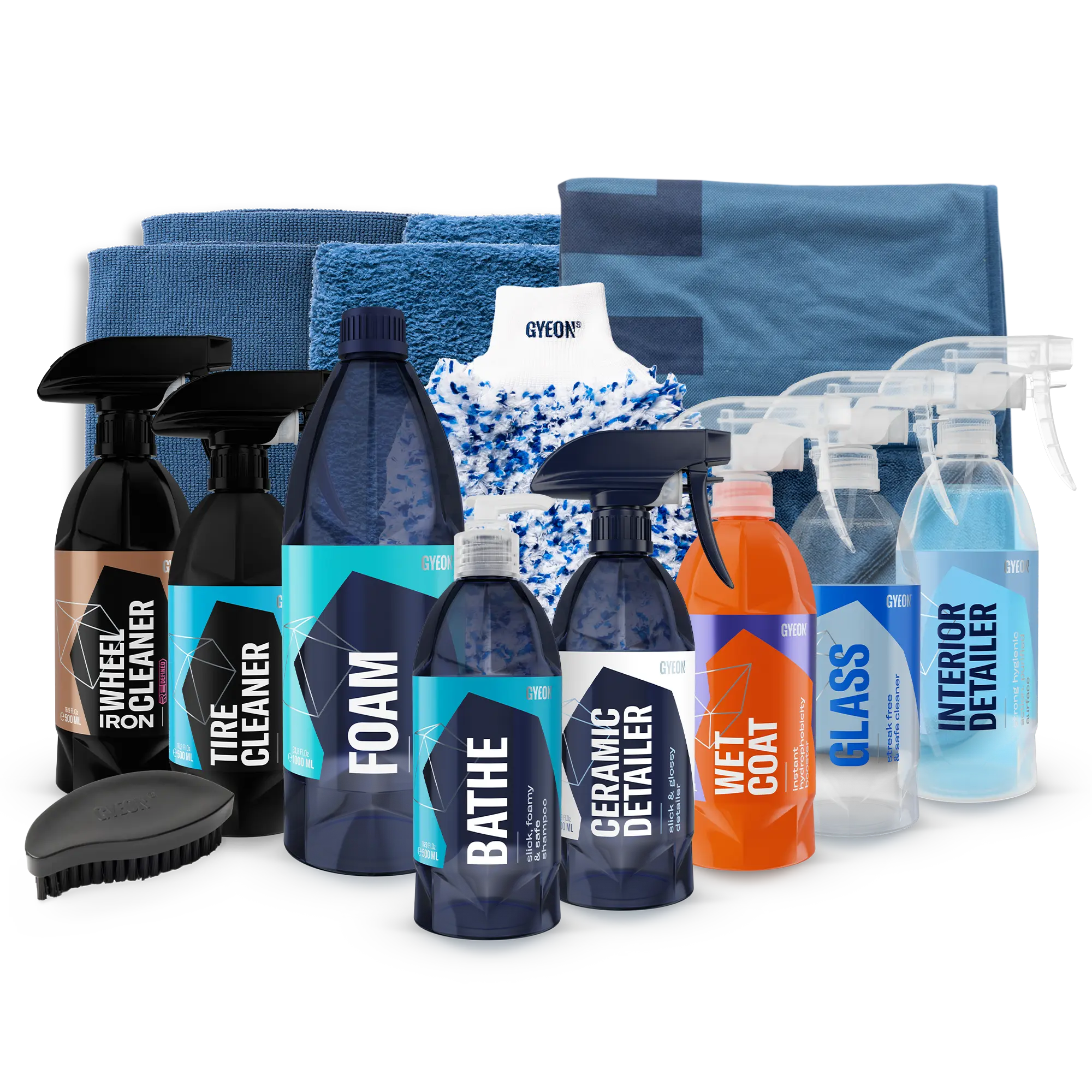 GYEON The Essentials Kit - Complete Car Care Starter Kit, Car Detailing Supplies, Safe GYEON Cleaning Solution