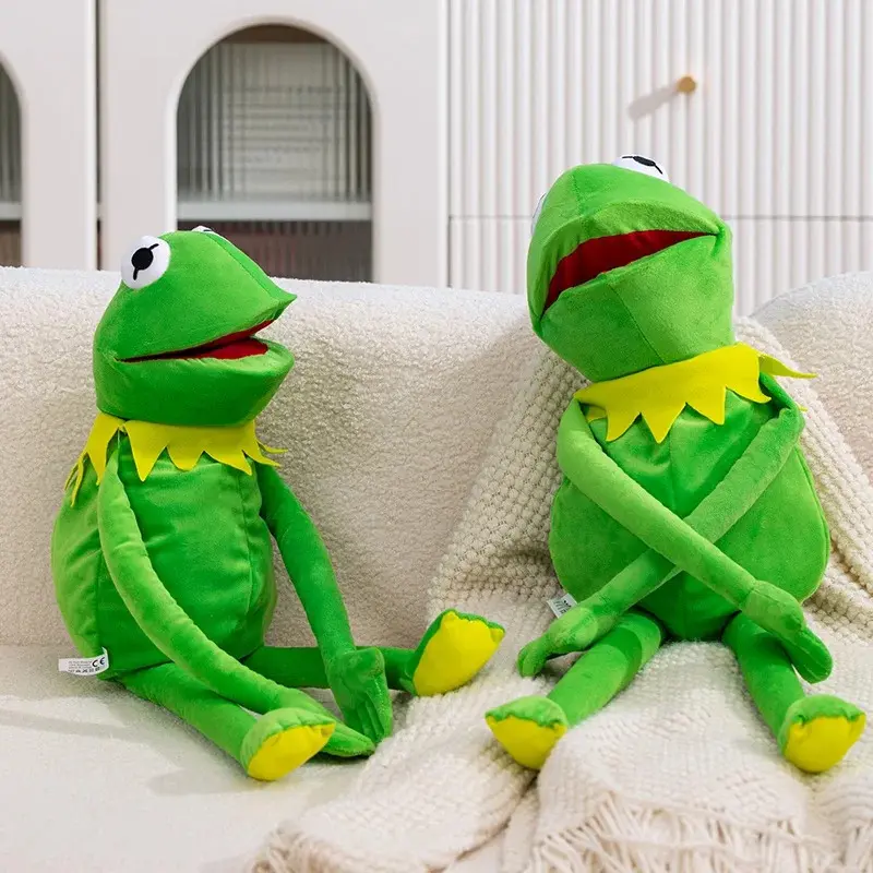 Frog Hand Puppet, Soft Tactile Stuffed Plush Toy, Cute Animal Cosplay Prop, Kids' Doll Gift, Stage Performance Accessory, Toys For Toddlers, Fun Toys For Kids