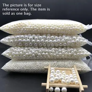 Milky white beads, used for DIY elegant ladies' bracelets, necklaces and other decorations, as well as handmade craft materials, Diy Jewelry Making, DIY Beading Accessories