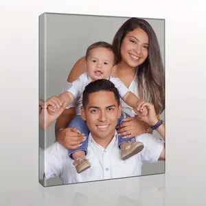 Custom Canvas Wall Art - Personalized Photo Frameless Poster for Bedroom, Living Room, Study - Upload Your Own Photos for Family & Friends Gatherings, Indoor Use, Classic Style, Spring/Summer Season, Home Decor, Family Gathering Decor | Modern Wall Art |