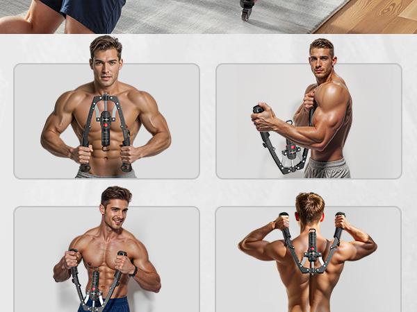 FLYBIRD Chest & Arm Twister with Flex Core Trainer - 15-Level Hydraulic Power Chest Press Machine (22-440lb) for Upper Body, Portable Resistance Home Fitness Equipment Outdoorfun #Christmasgift FLYBIRD Chest & Arm Twister with Flex Core Trainer - 15-Level Hydraulic Power Chest Press Machine (22-440lb) for Upper Body, Portable Resistance Home Fitness Equipment Outdoorfun #Christmasgift