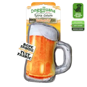 Tuffer Chewer Refillable Beer Mug Toy