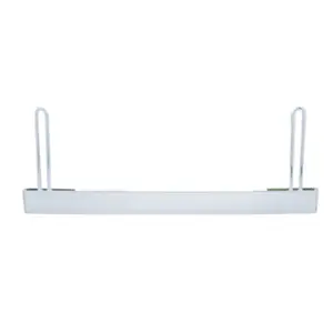 United Pacific – Chrome Anti-Sail Brackets with 2" Bottom Plate