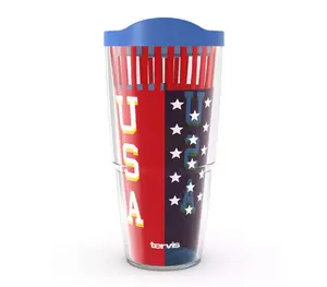 Tervis 24 oz Made in USA Podium Tumbler with Durable Design and Comfortable Handle