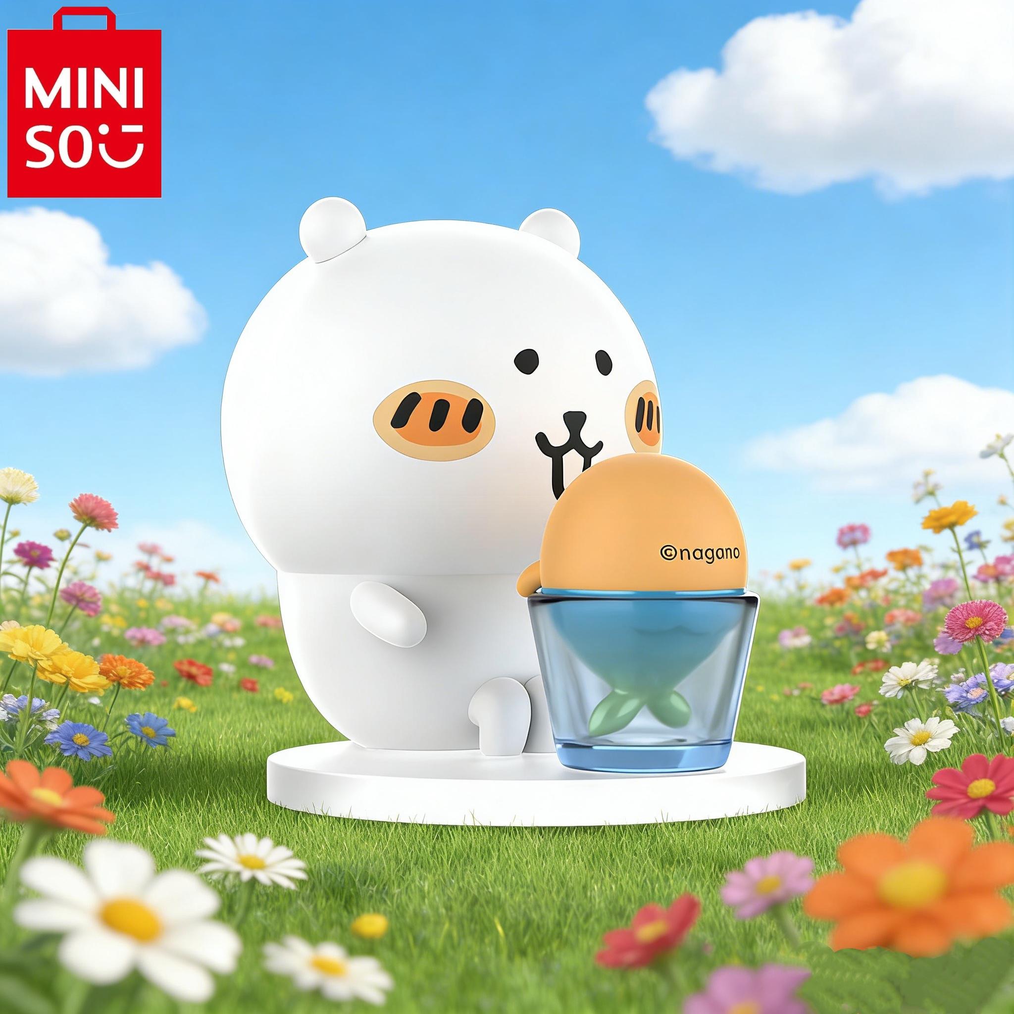 MINISO Joke Bear & Mole Potato Cake Mystery Blind Box, Adorable Collectible Figurine Toy, Surprise Gift for Birthday & Holiday