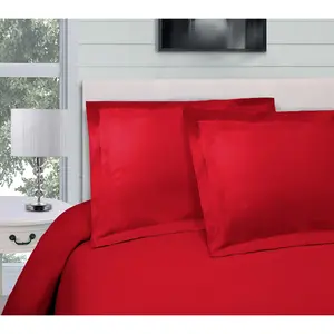 Superior 300-Thread Count Solid Duvet Cover Set , Twin