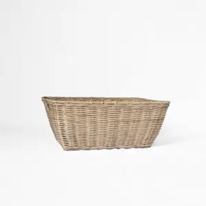 Wicker Tapered Storage Basket