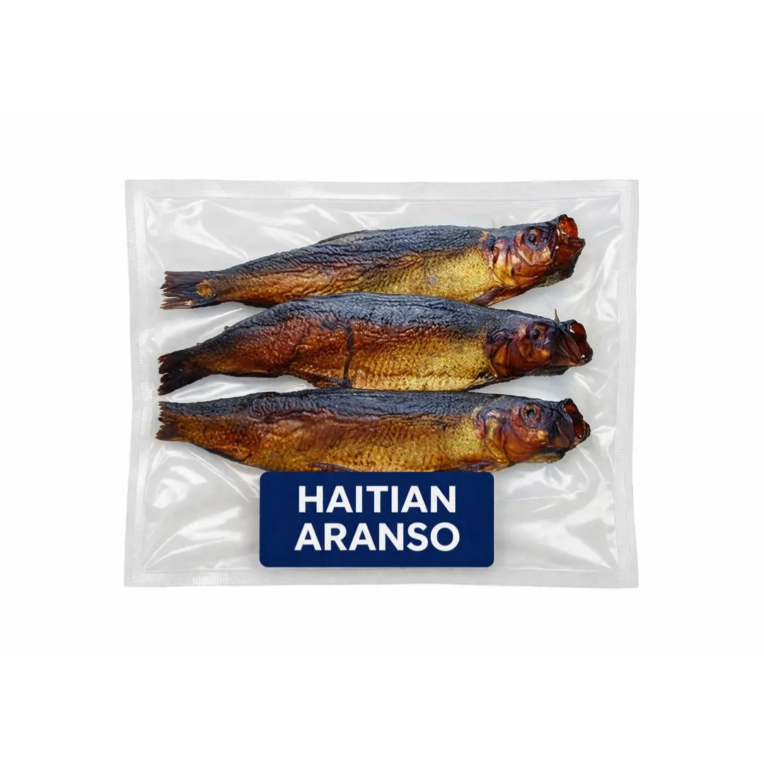 HAITIAN ARANSO SMOKED HERRING 3CT