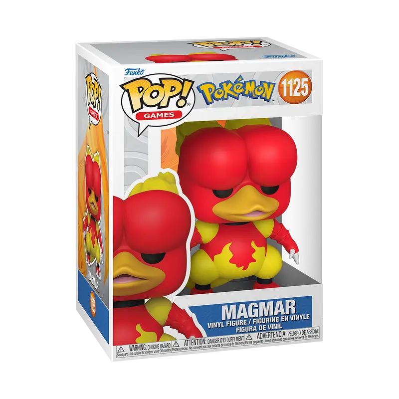 Pokemon Magmar Funko Pop! Vinyl Figure #1125