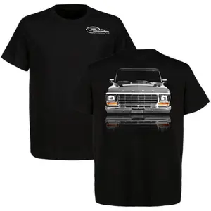 Classic Ford F100 Pickup Truck Graphic Tee - Vintage Automotive Shirt,Car Lover Tee,Full Colour T-Shirt Unisex Ultra Cotton T-Shirt
