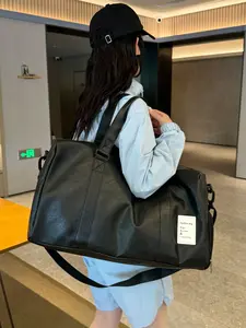 Large Capacity Sports Gym Bag, Outdoor Fitness Bag for Traveling, Multifunctional Wet and Dry Separation, Shoulder Crossbody with Shoe Compartment, Sports Bags