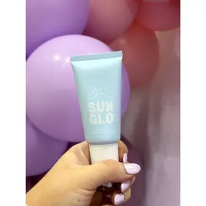 TMLL Sun Glo Facial Moisturizer - Shimmer, Moisturizing, Hydrating, UV-Protective Cooling Skincare