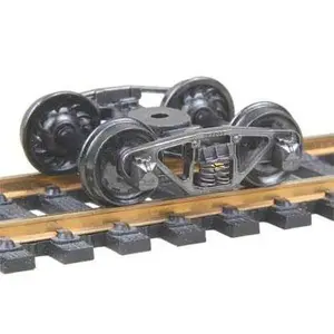 Kadee 556 HO Self Centering Vulcan Truck, 33" Ribbed Backed Wheels