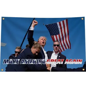 Trump Make America Great Again Banner Flag 3x5 Ft Tapestry Decor