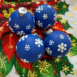 Mexican Barro inspired Christmas ornament