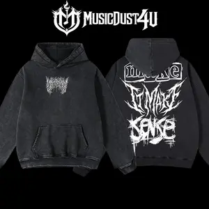 MusicDust4U A Day To Remember "Make It Make Sense" Design 100% Premium Cotton 230gsm Washed Unisex Classic Fit Menswear Comfortable Hoodie American