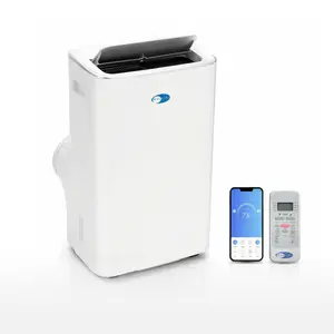 Whynter ARC-1280WX Smart Portable Air Conditioner NEX Inverter 13,000 BTU Dual Hose – WiFi Enabled, Dehumidifier & Fan, Cools Up to 500 sq. ft. (White)