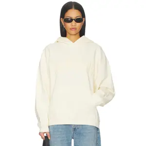 ANINE BING Harvey Sweatshirt in Washed Cream