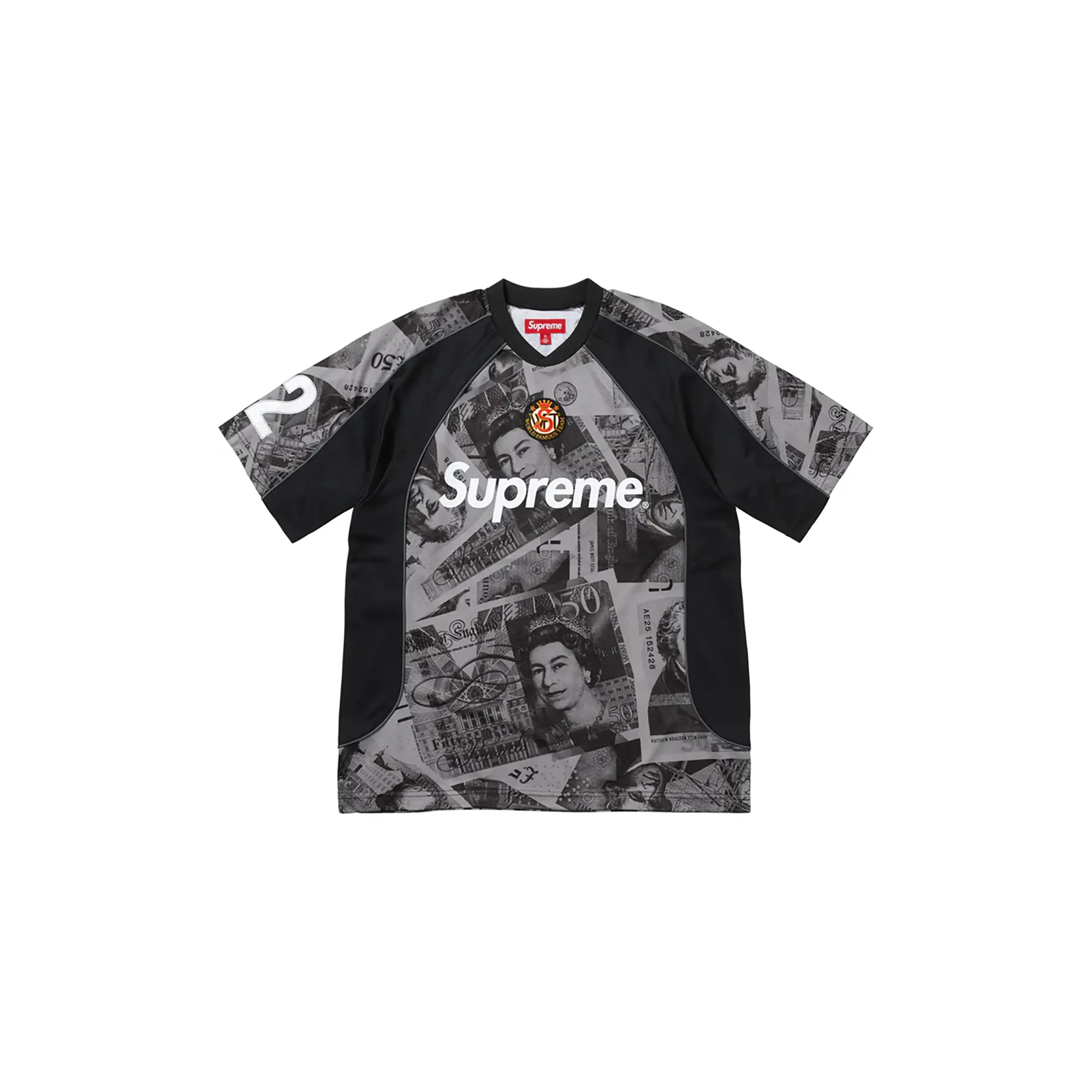 Pounds Soccer Jersey "FW25 - Black" SU26689