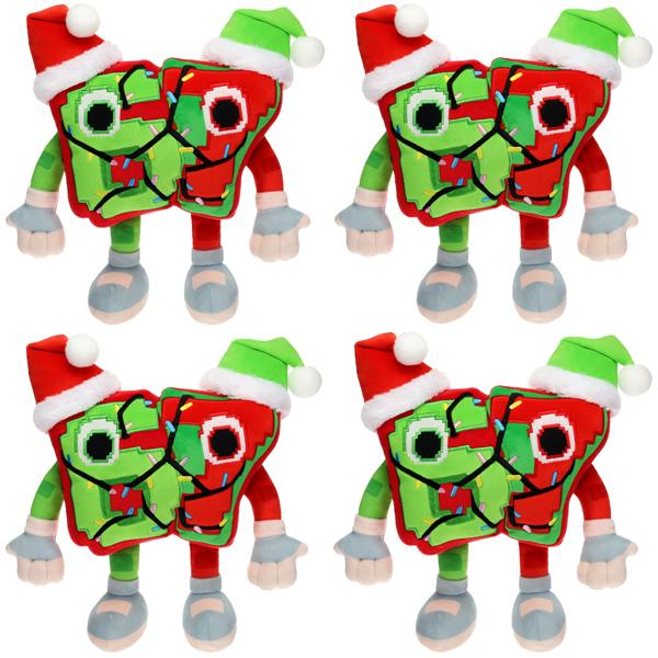 25cm No Code Festive 67 Plush Steal A Brainrot Christmas Doll Anime Peripherals Soft Doll Collection Room Decoration Kid Gifts