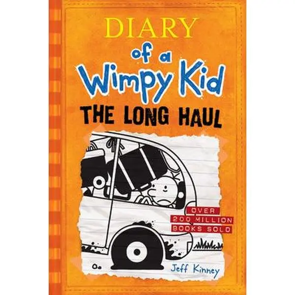USED Book - The Long Haul (Diary of a Wimpy Kid #9) by Kinney, Jeff (Hardcover) - english