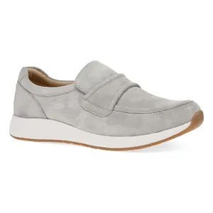 Clementine Light Grey Nubuck