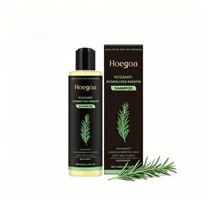 [Daily Care] Hoegoa Rosemary Shampoo with Hydrolyzed Keratin, 3.38fl.oz- Boosting Hair Thickness, Strengthening & Deep Nourishing for Oily Scalp, Daily Hair Care for Women and Men